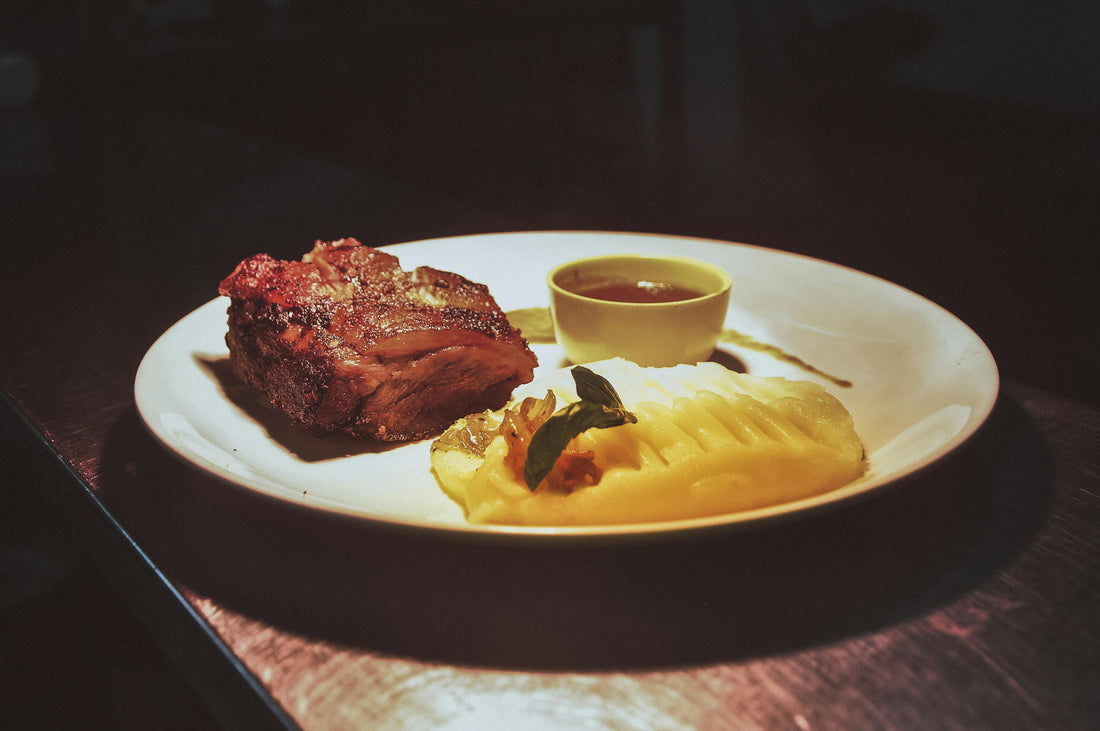 1,150 kcal/58 G Protein Steak and Sweet Potato Mash