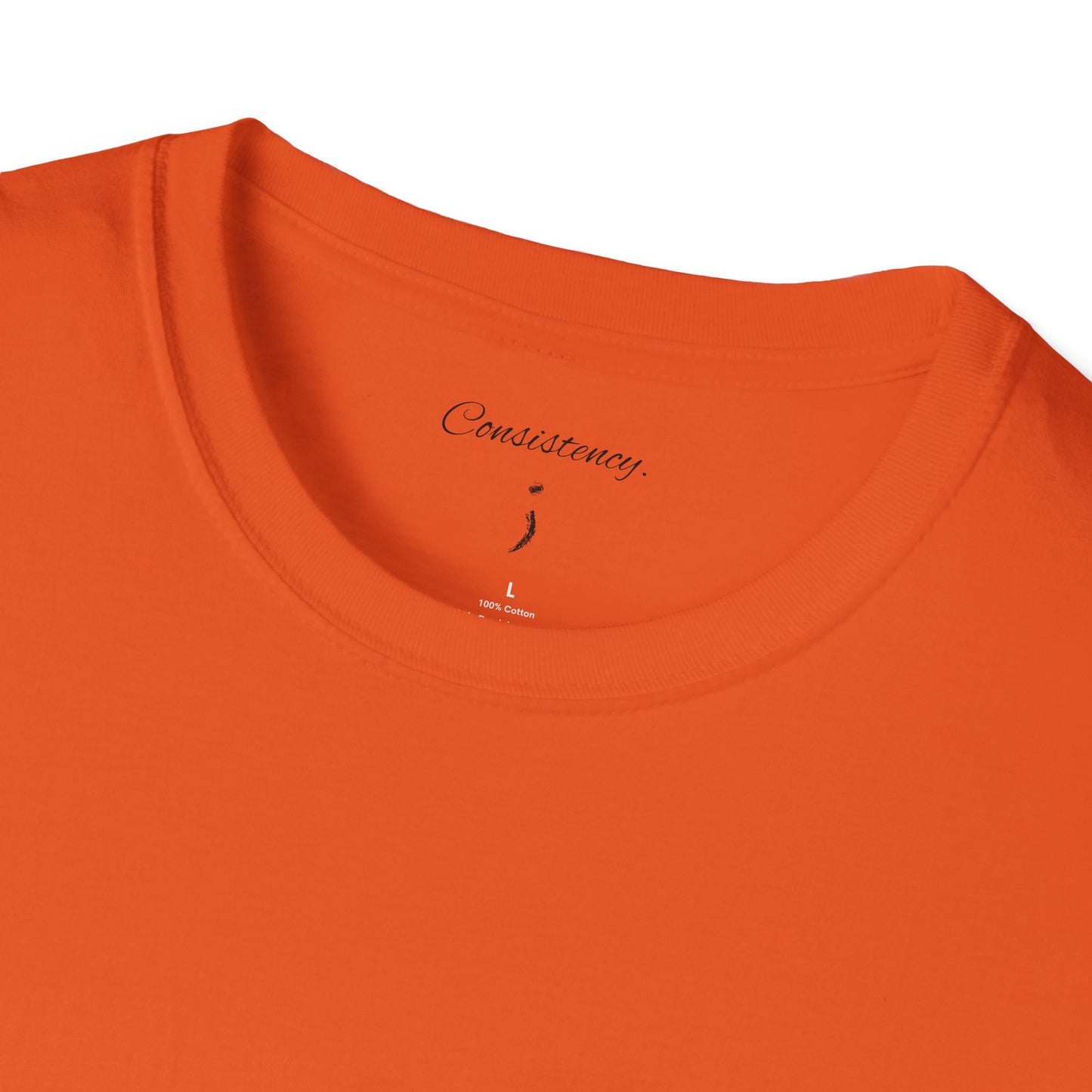 Consistency ; Unisex Seek the Horizon Softstyle Short-Sleeve Cotton T-Shirt