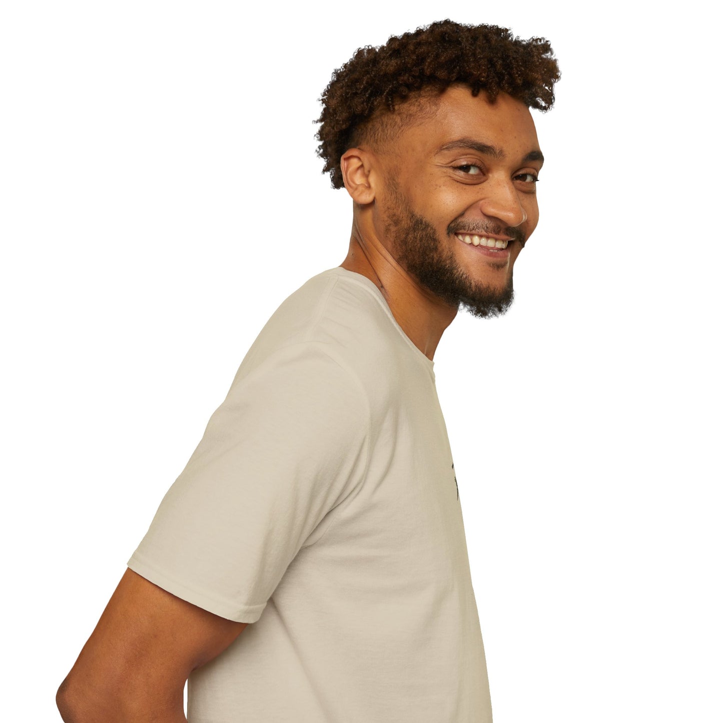 Consistency ; Unisex Seek the Horizon Softstyle Short-Sleeve Cotton T-Shirt