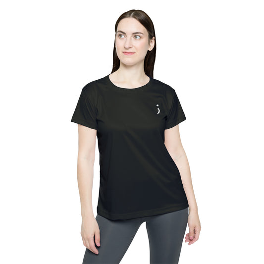 Seek the Horizon Women's Black Athletic Sports Jersey