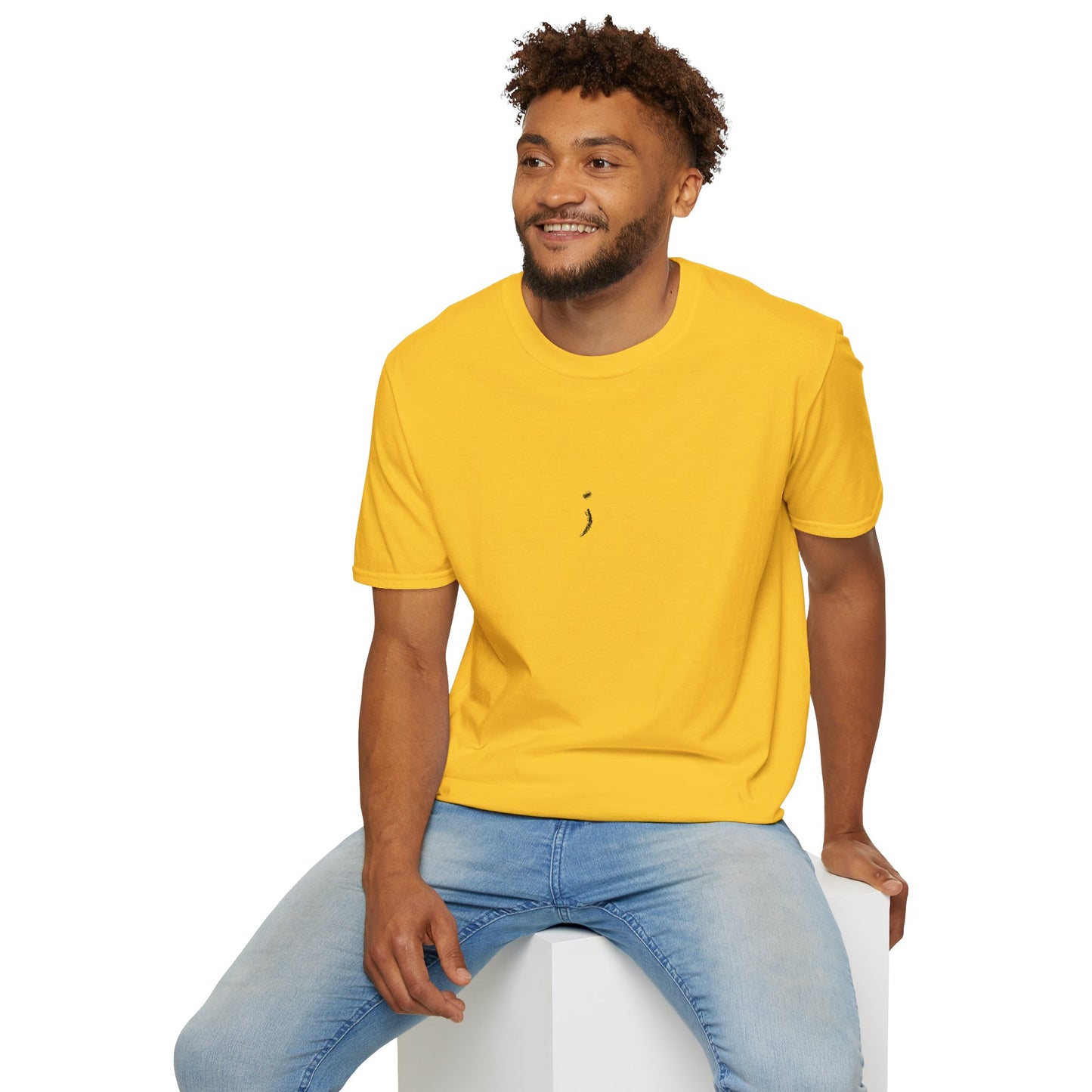 Consistency ; Unisex Seek the Horizon Softstyle Short-Sleeve Cotton T-Shirt