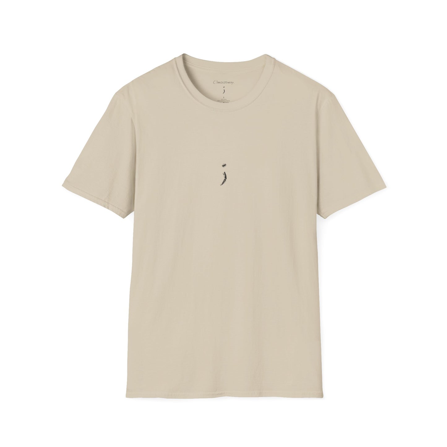 Consistency ; Unisex Seek the Horizon Softstyle Short-Sleeve Cotton T-Shirt