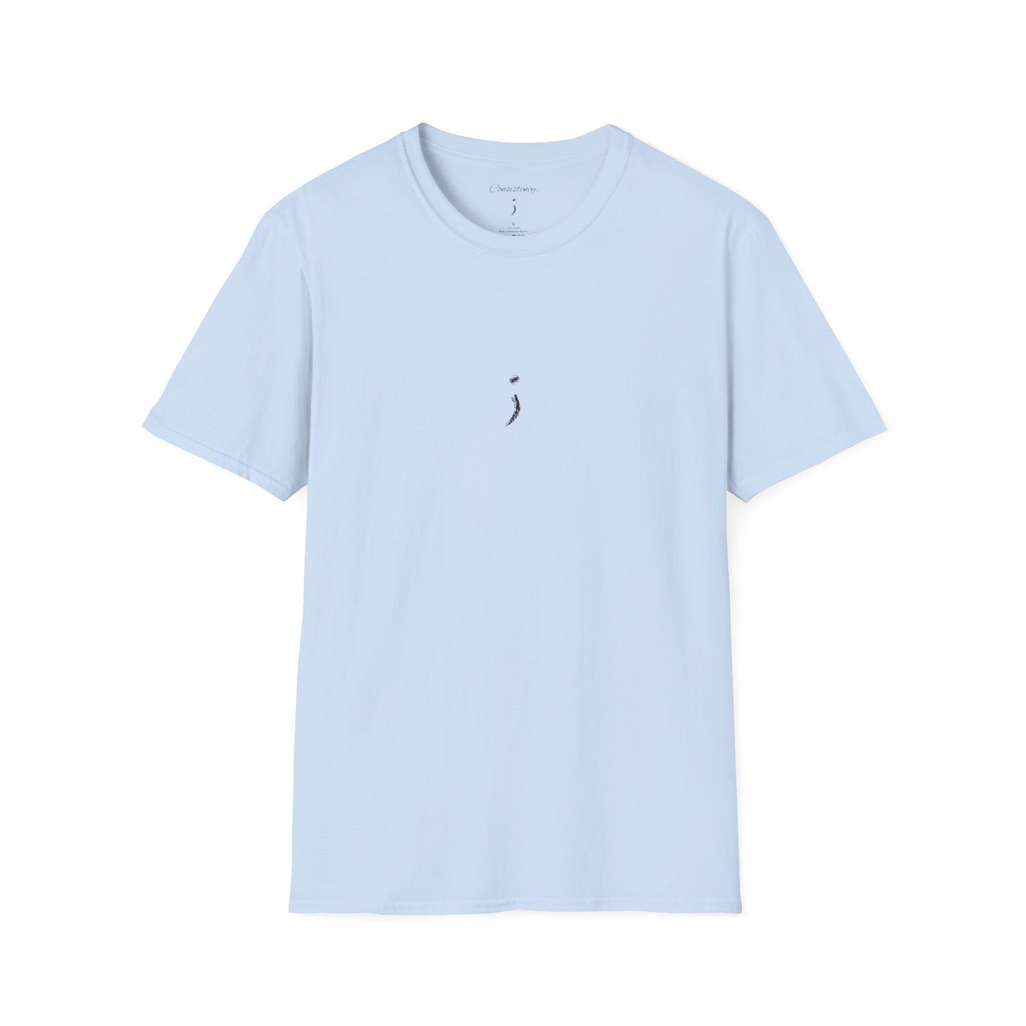 Consistency ; Unisex Seek the Horizon Softstyle Short-Sleeve Cotton T-Shirt