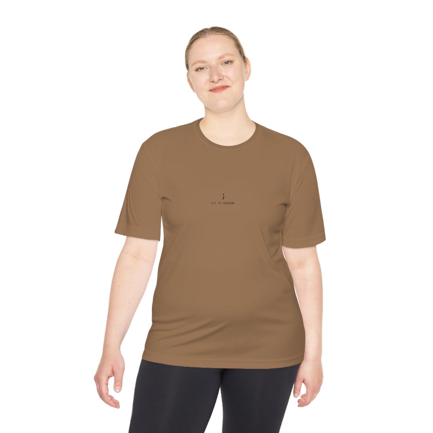 'Fly to Freedom' Athletic High-Breathability Short-Sleeve T-Shirt