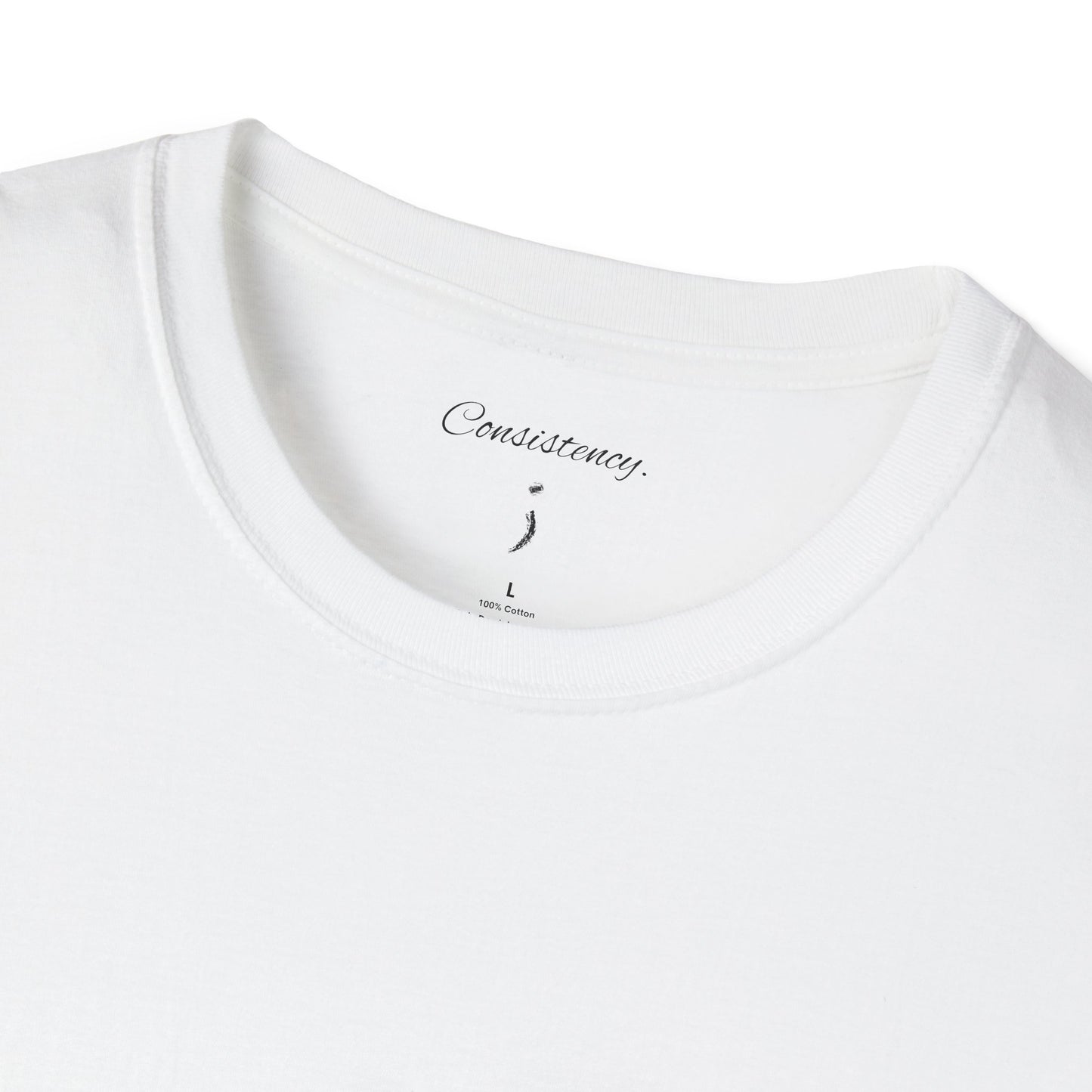 Consistency ; Unisex Seek the Horizon Softstyle Short-Sleeve Cotton T-Shirt