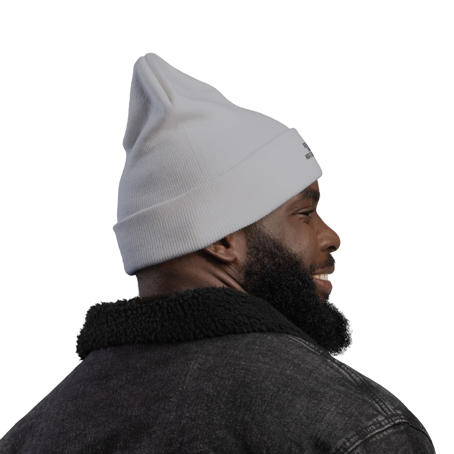 Men's Seek the Horizon Embroidered Woolly Beanie