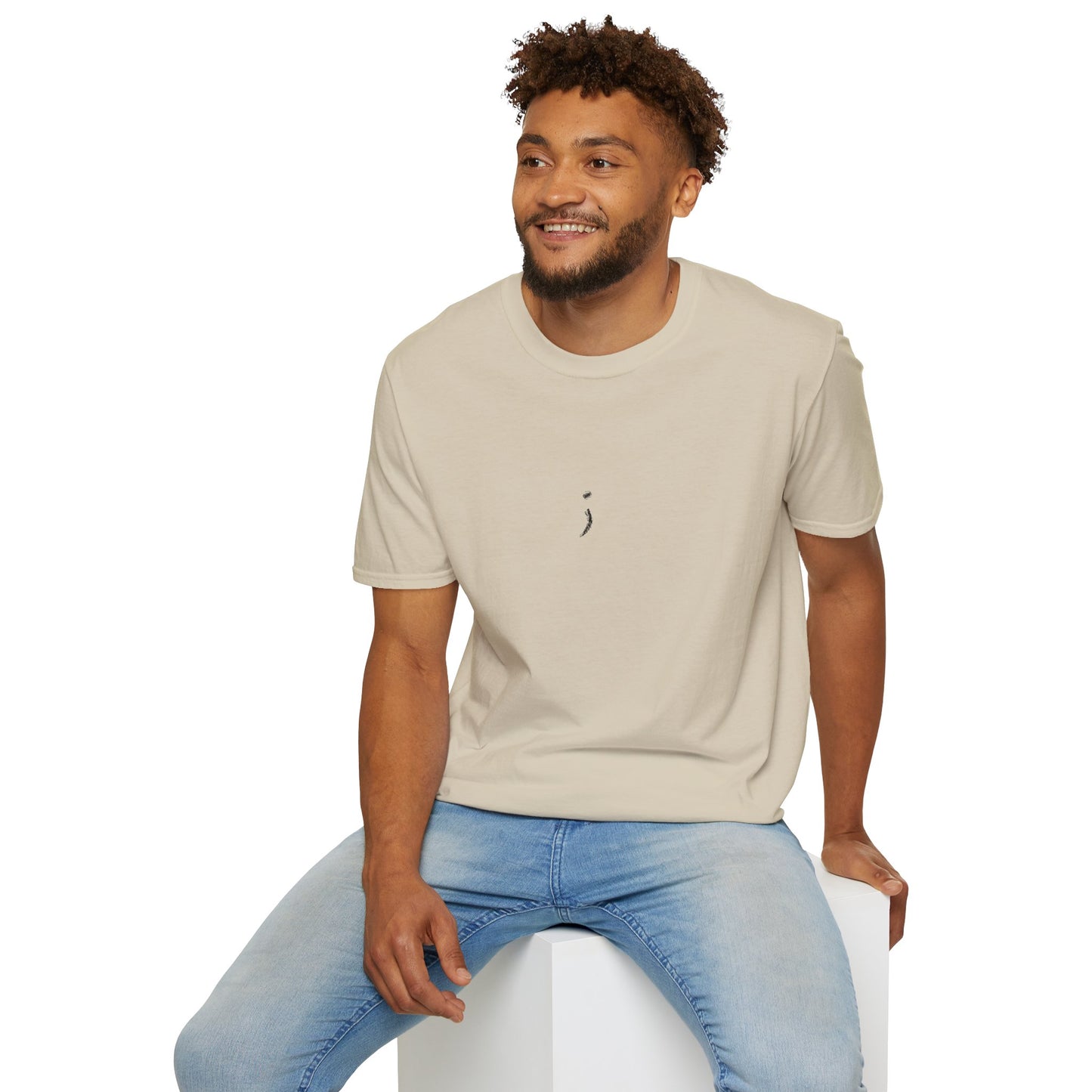 Consistency ; Unisex Seek the Horizon Softstyle Short-Sleeve Cotton T-Shirt