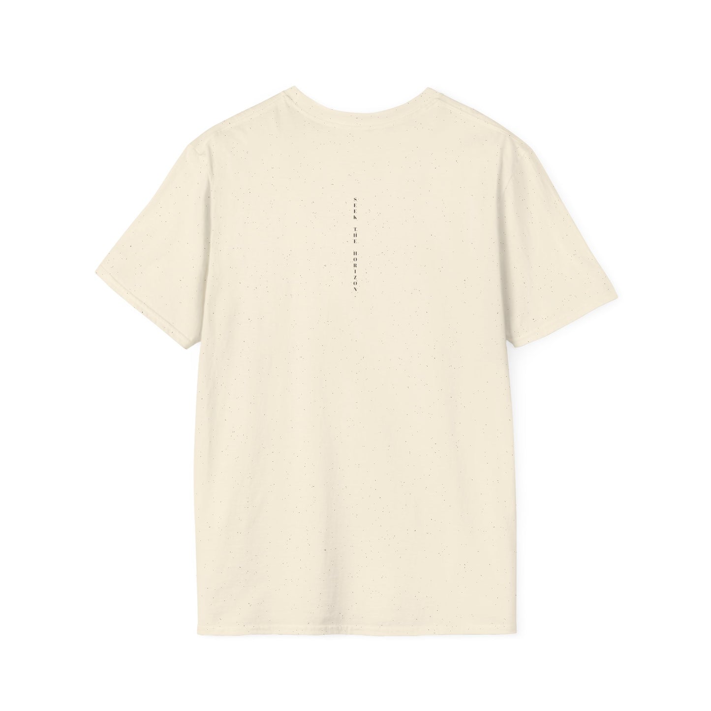 Consistency ; Unisex Seek the Horizon Softstyle Short-Sleeve Cotton T-Shirt