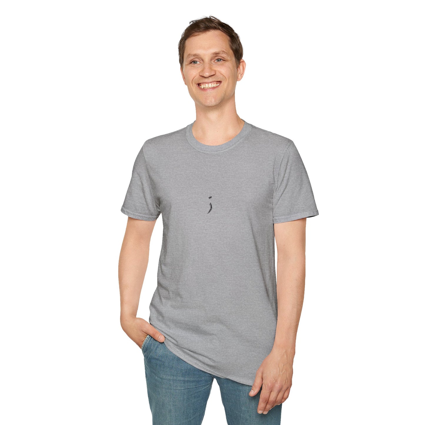 Consistency ; Unisex Seek the Horizon Softstyle Short-Sleeve Cotton T-Shirt