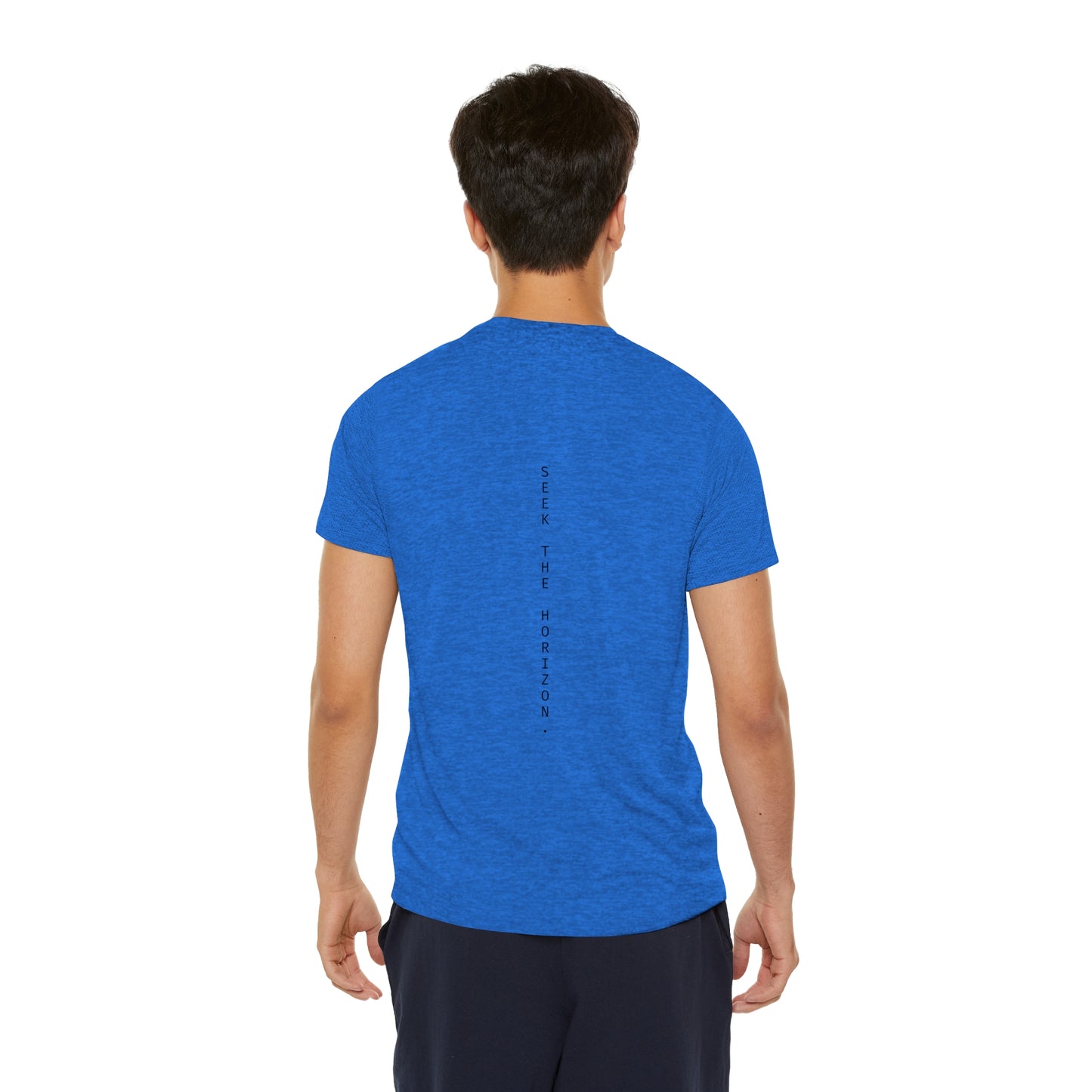 Seek the Horizon x Luanvi Men's Sports Athletic Short-Sleeve T-Shirt