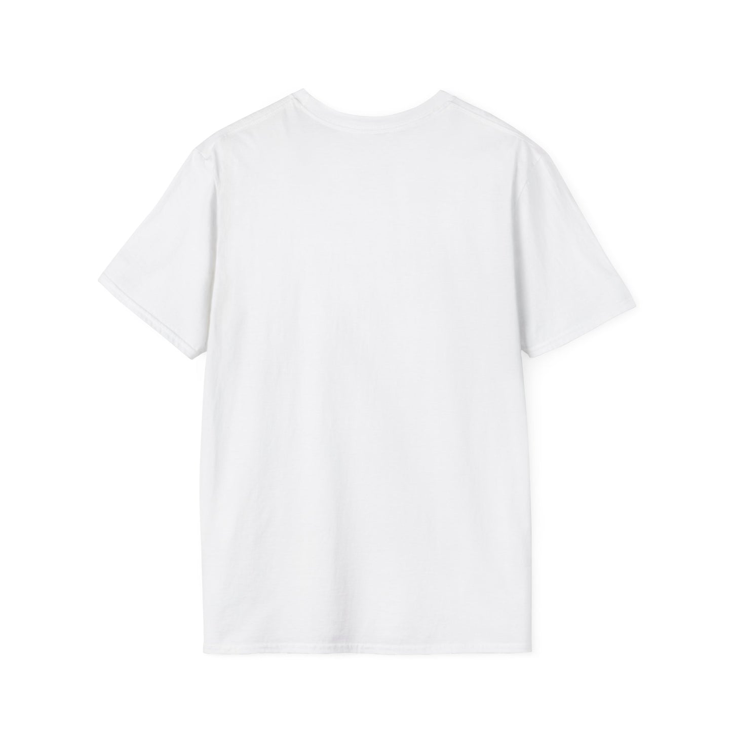 World Map Gold Unisex Softstyle Short-Sleeve Travel Cotton T-Shirt