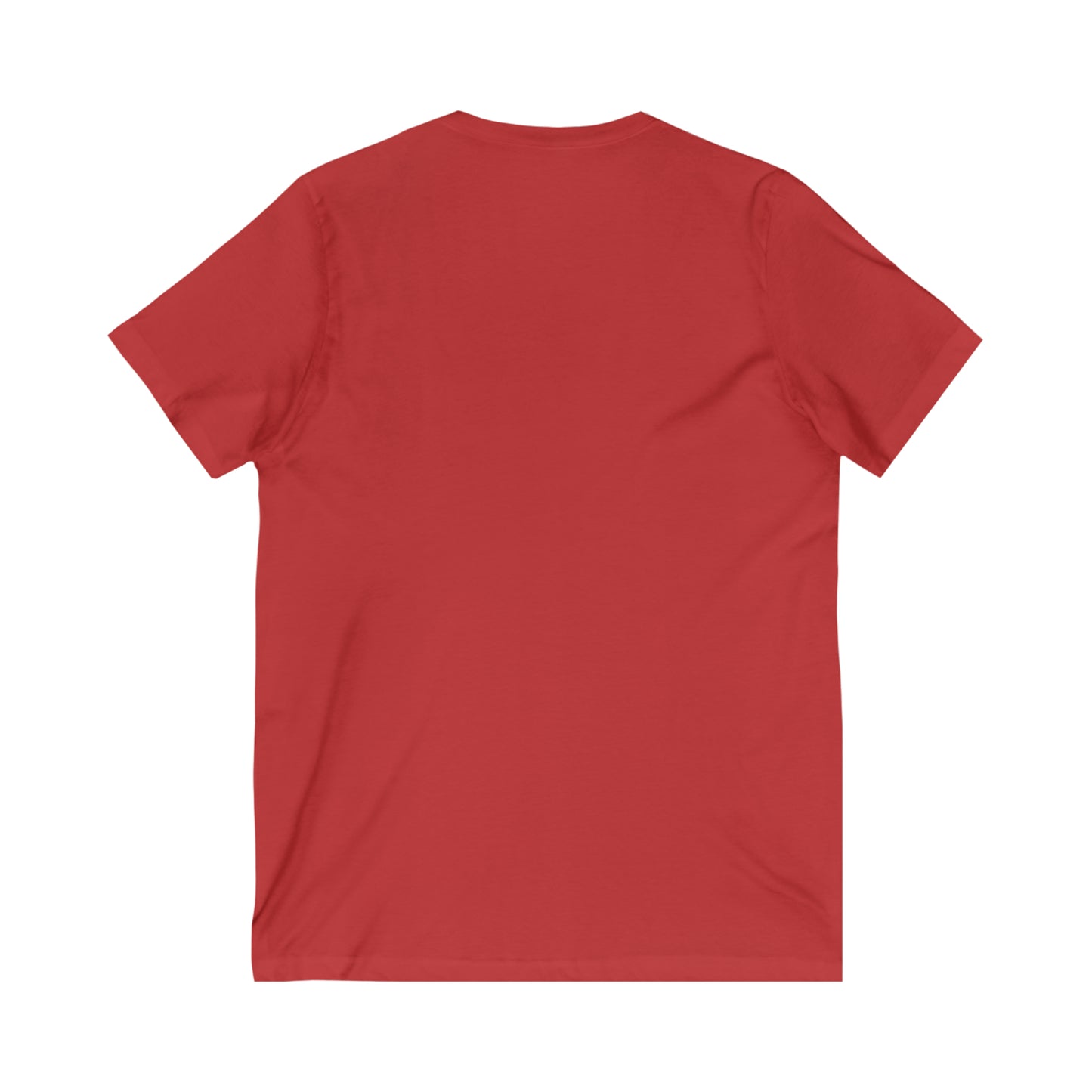 'Explore. Discover. Travel.' Unisex Jersey Short-Sleeve V-Neck T-Shirt
