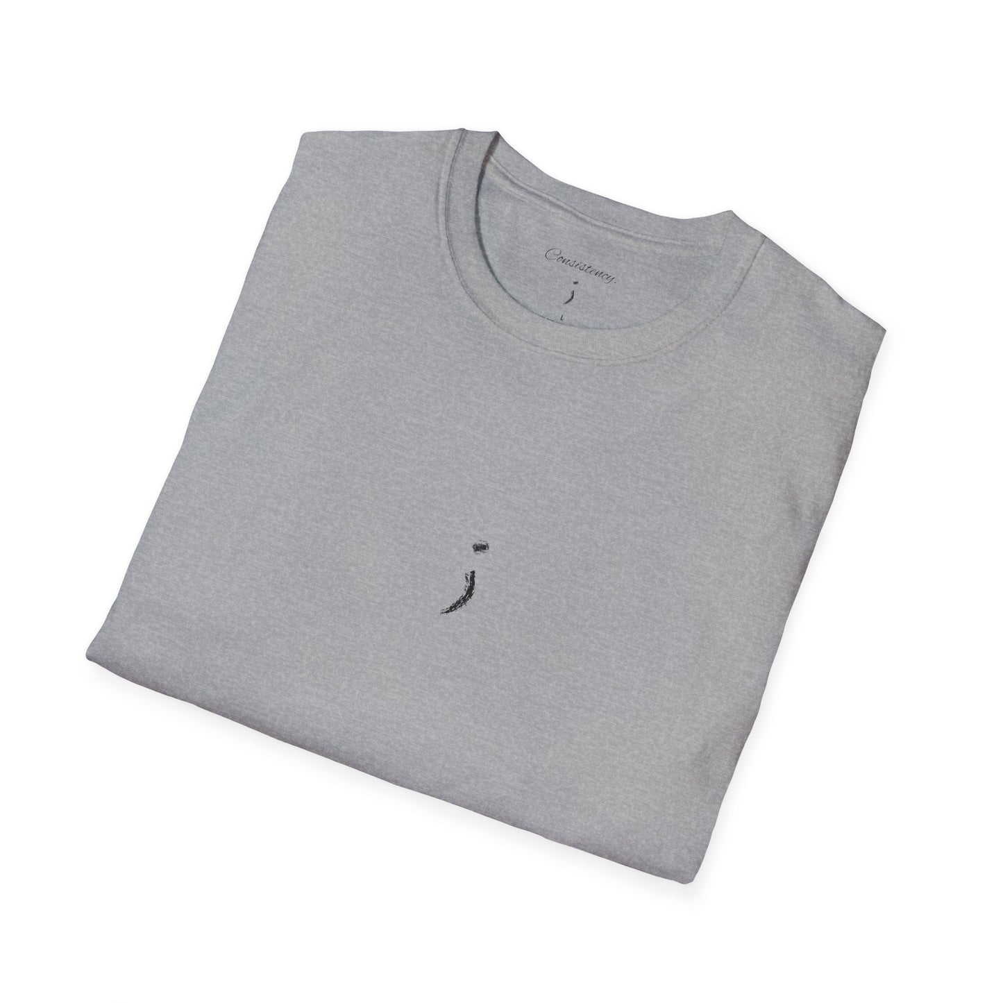Consistency ; Unisex Seek the Horizon Softstyle Short-Sleeve Cotton T-Shirt