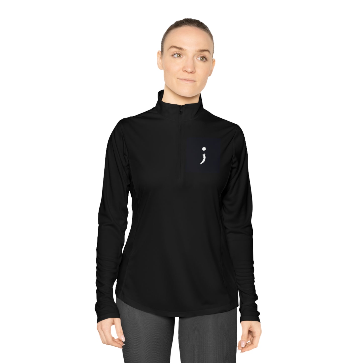 Seek the Horizon Ladies Quarter-Zip Athletic Sports Pullover