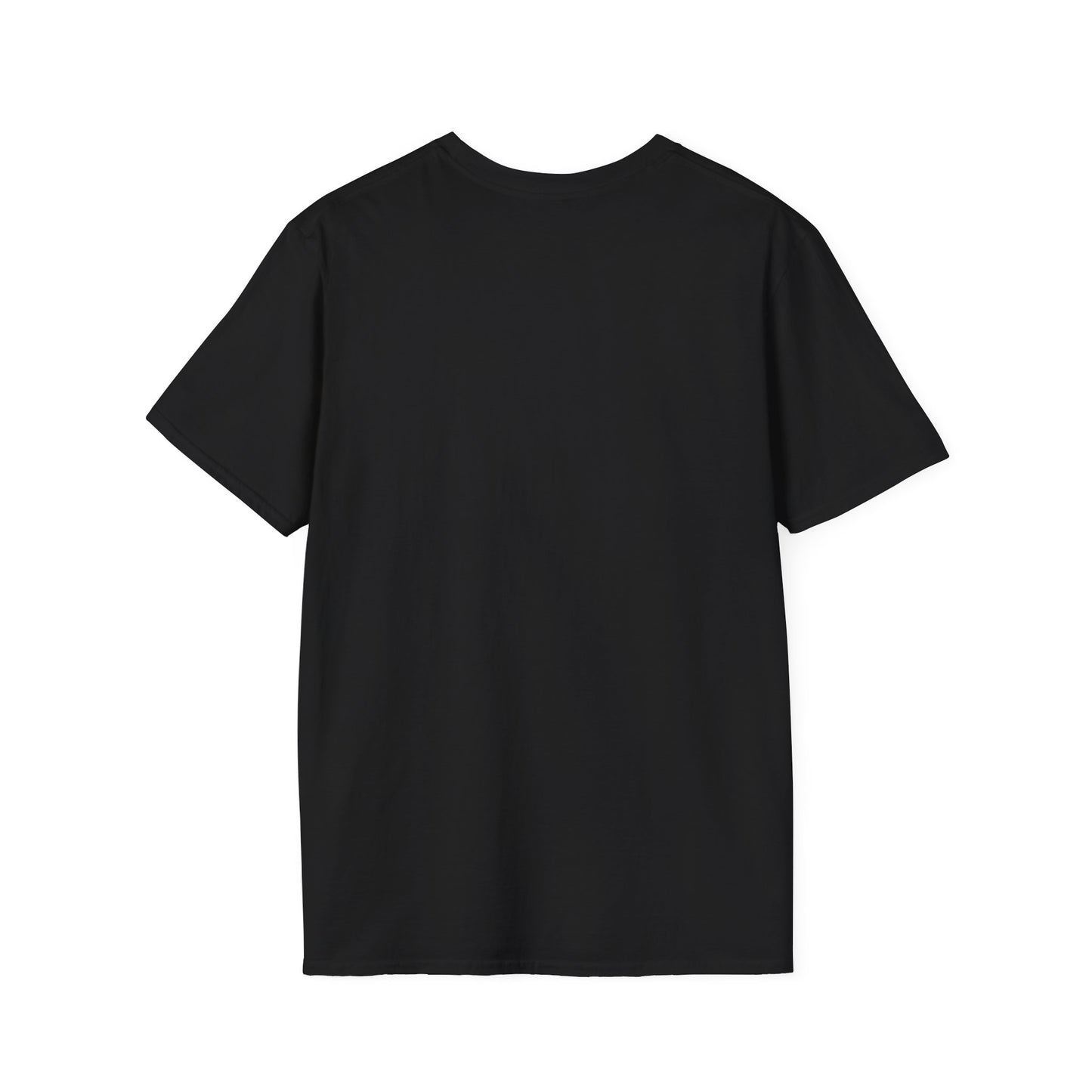 World Map Gold Unisex Softstyle Short-Sleeve Travel Cotton T-Shirt