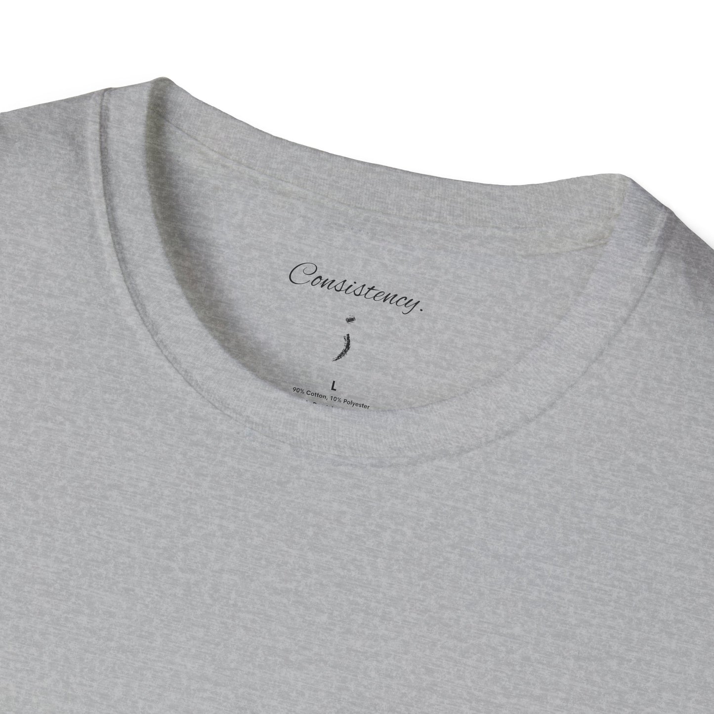 Consistency ; Unisex Seek the Horizon Softstyle Short-Sleeve Cotton T-Shirt
