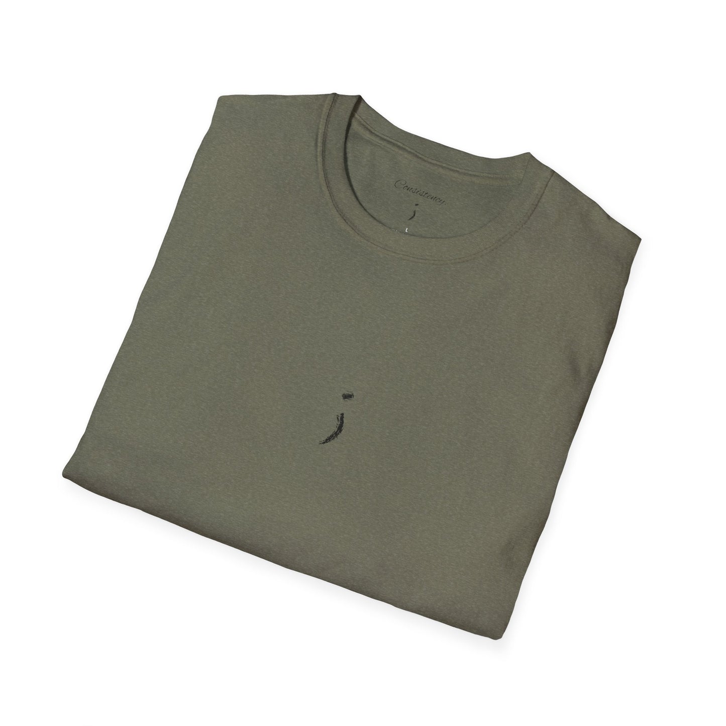 Consistency ; Unisex Seek the Horizon Softstyle Short-Sleeve Cotton T-Shirt