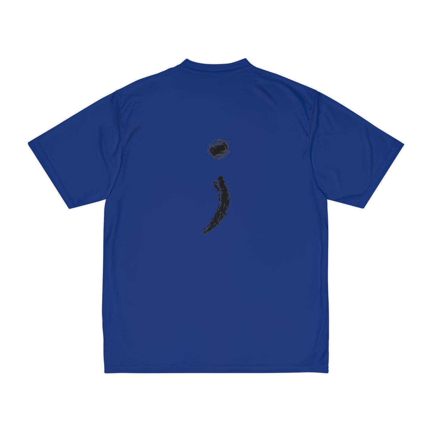 'Be Curious. Not Judgemental.' Men's Performance Athletic Short-Sleeve T-Shirt