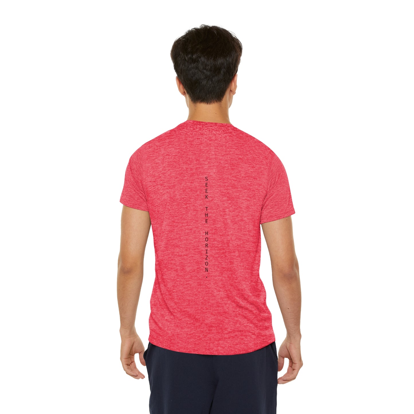 Seek the Horizon x Luanvi Men's Sports Athletic Short-Sleeve T-Shirt