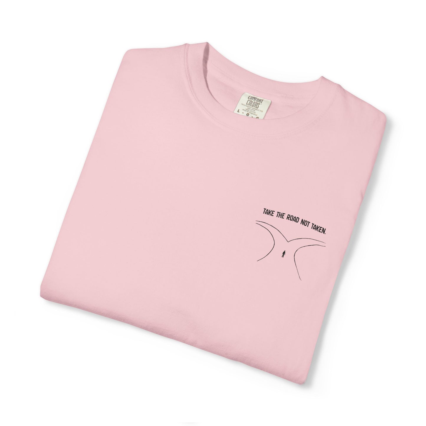 Women’s Outdoor Two Paths Take The Road Not Taken Seek the Horizon T-shirt