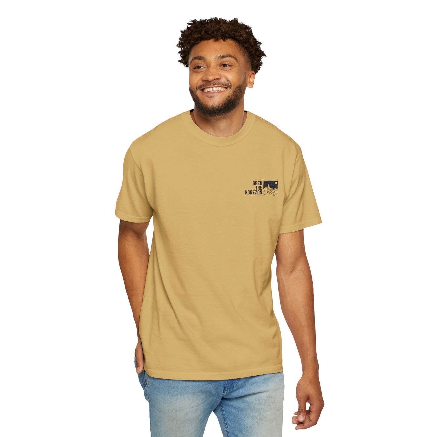 Men’s Outdoor Mental Resilience Seek the Horizon T-shirt