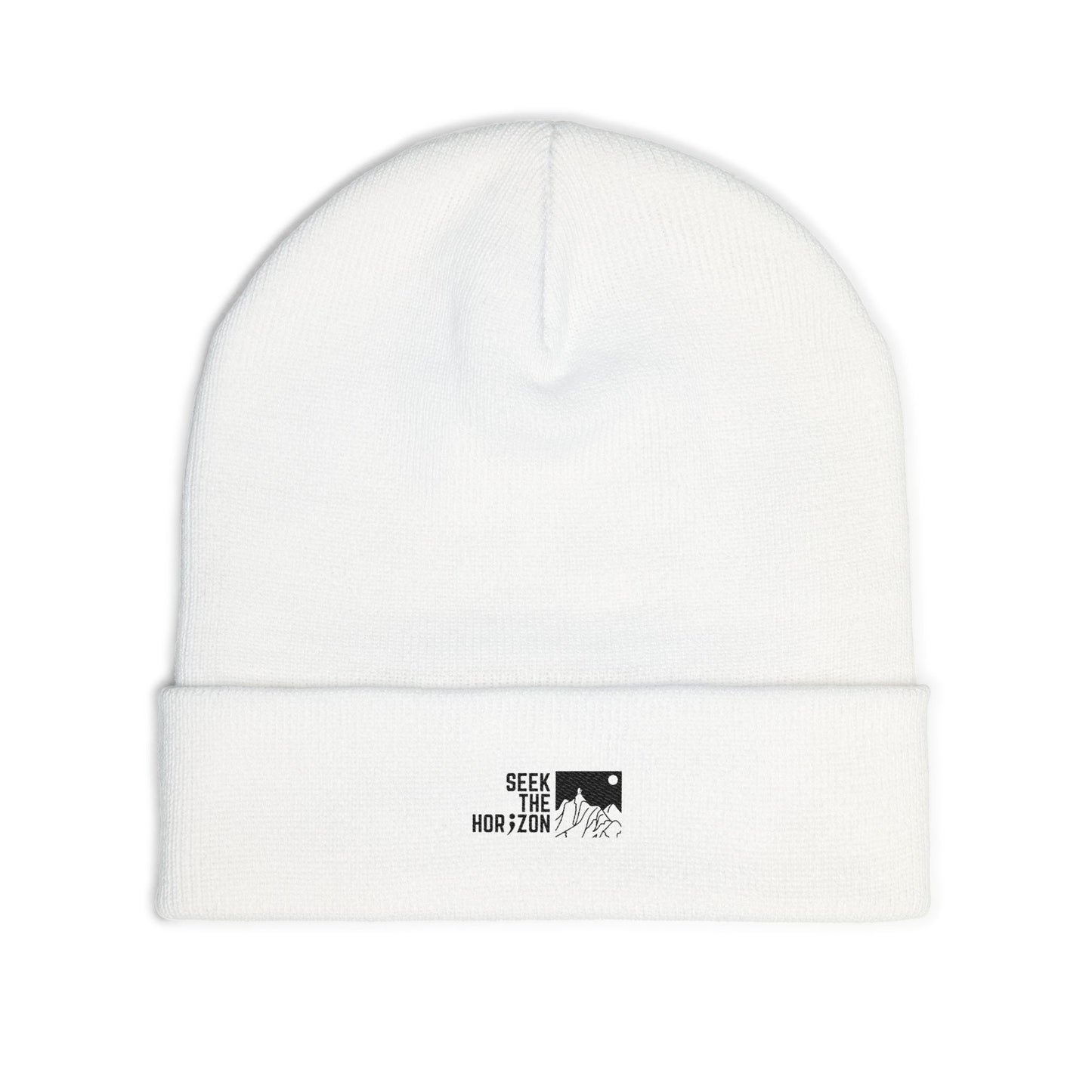 Men's Seek the Horizon Embroidered Woolly Beanie