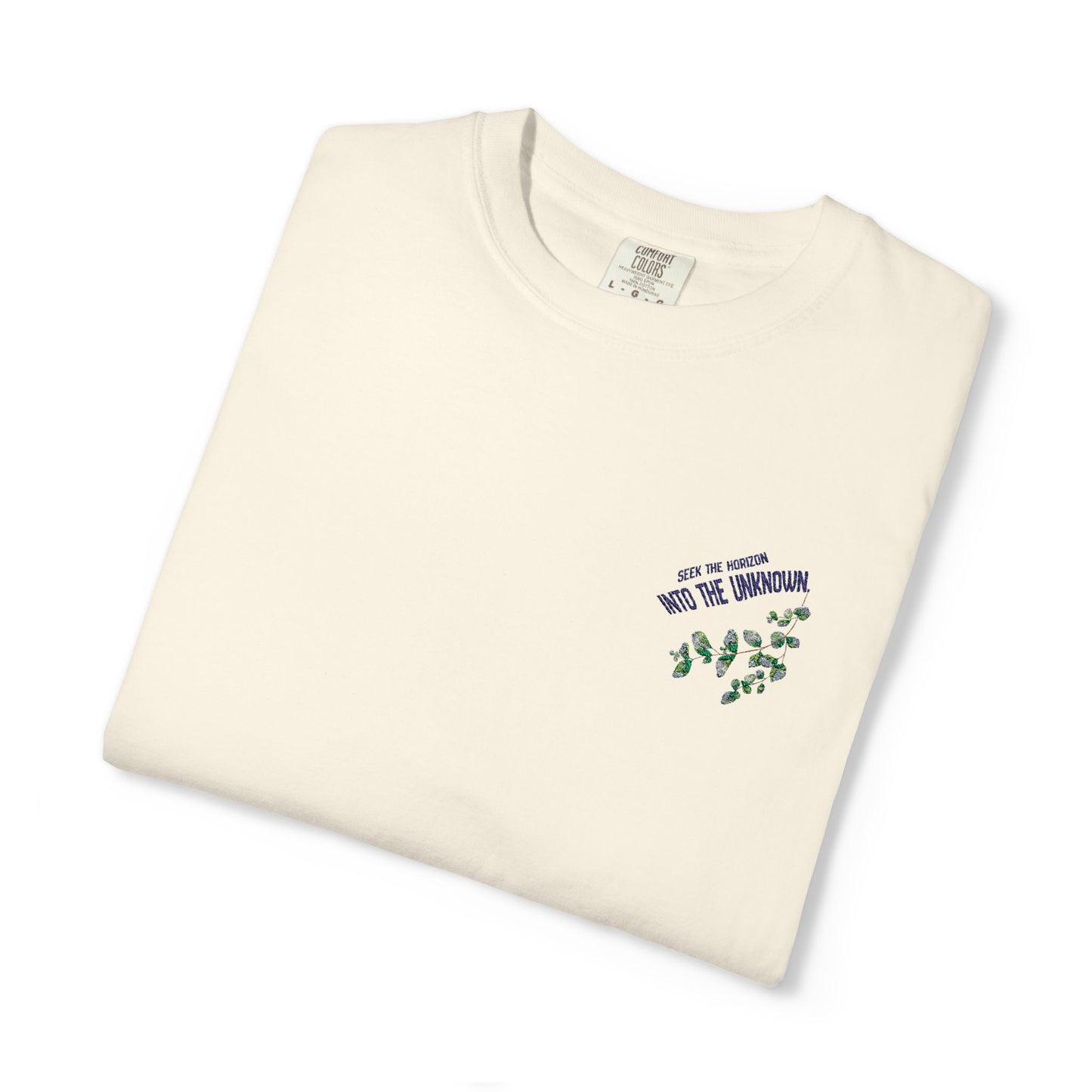 Men’s Outdoor Autumn Leaves Seek the Horizon T-shirt