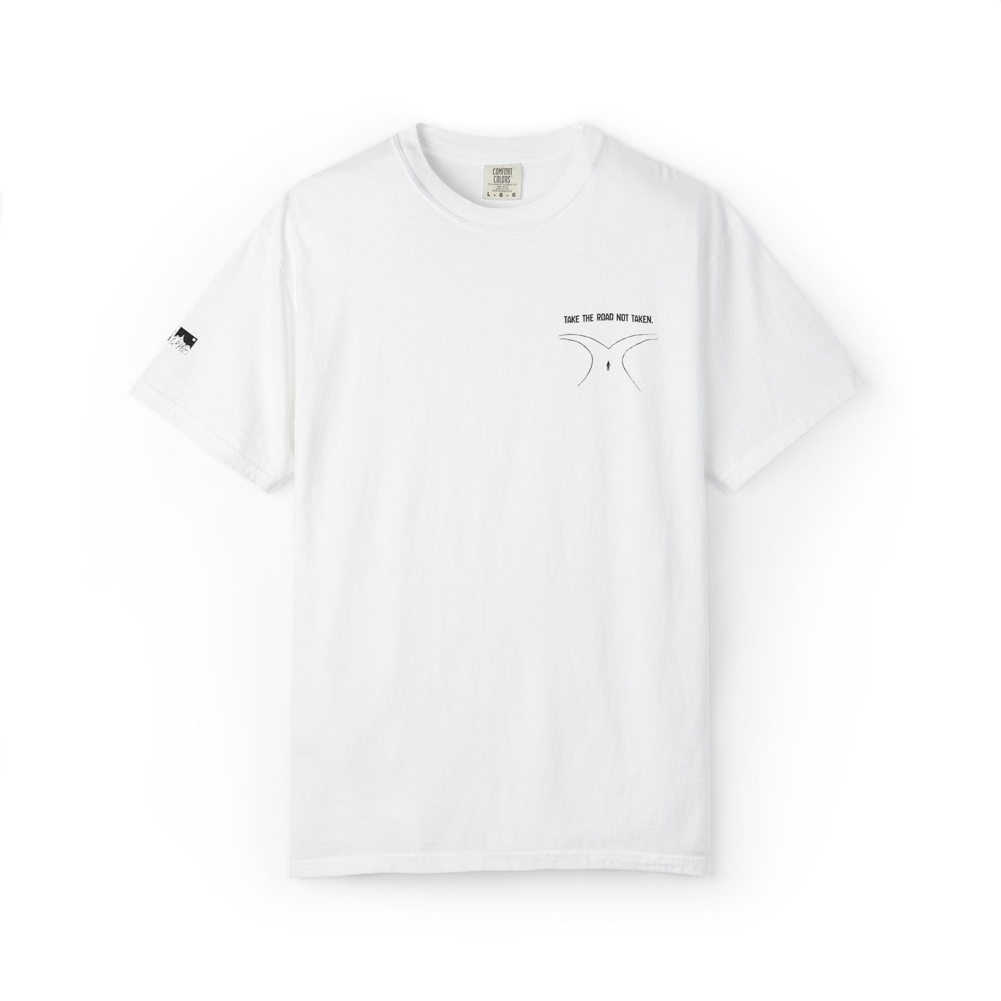 Women’s Outdoor Two Paths Take The Road Not Taken Seek the Horizon T-shirt