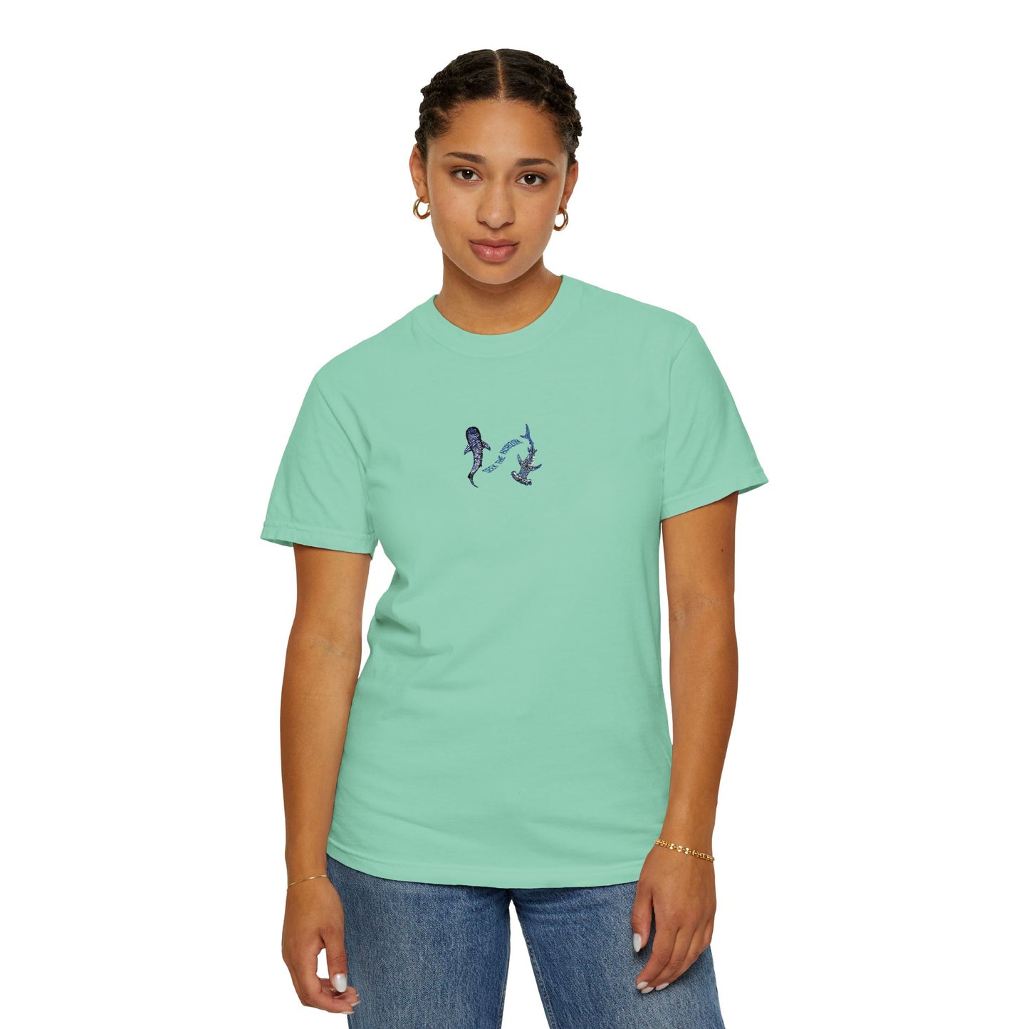 Women’s Ocean Lovers Whale Shark Hammerhead Seek the Horizon T-shirt