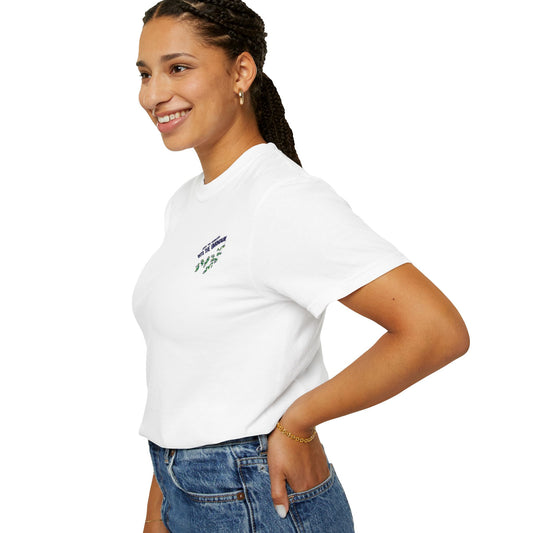 Women’s Outdoor Autumn Leaves Seek the Horizon T-shirt