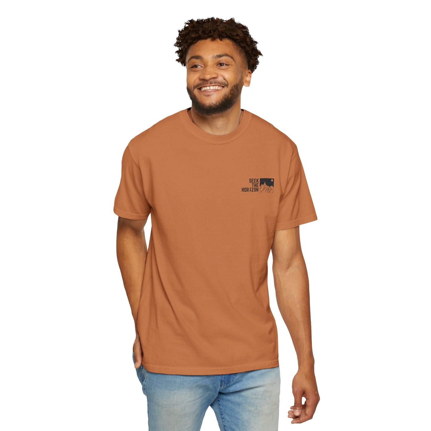 Men’s Outdoor Mental Resilience Seek the Horizon T-shirt