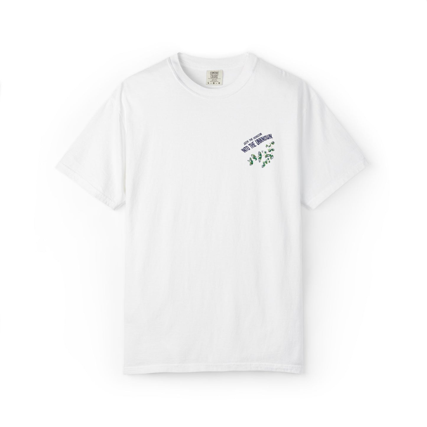 Men’s Outdoor Autumn Leaves Seek the Horizon T-shirt