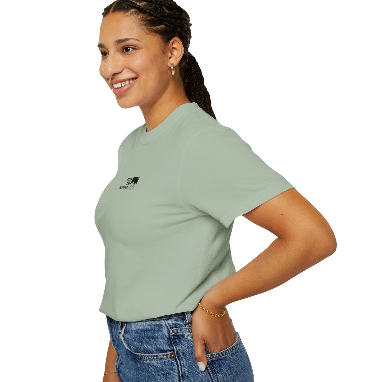 Women’s Take the Road Not Taken Outdoor Seek the Horizon T-shirt