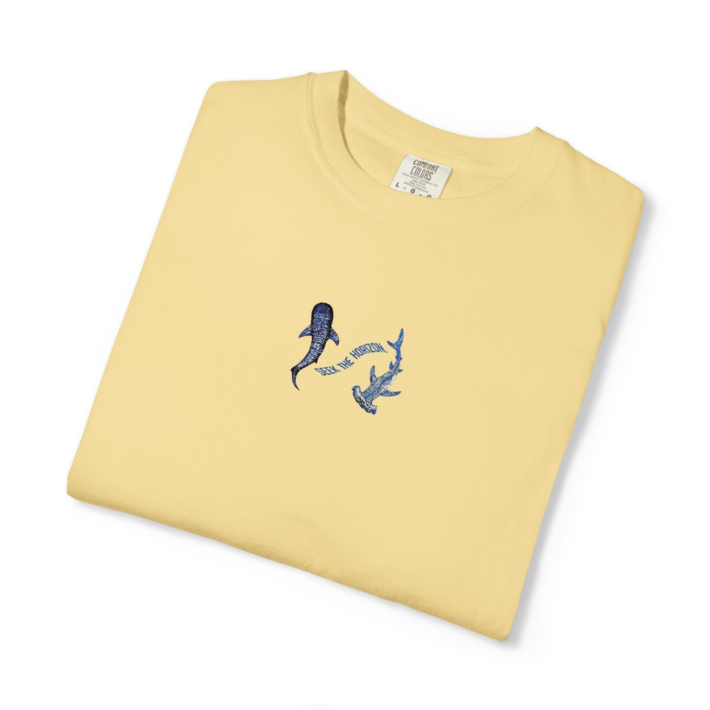 Men’s Ocean Lovers Whale Shark Hammerhead Seek the Horizon T-shirt