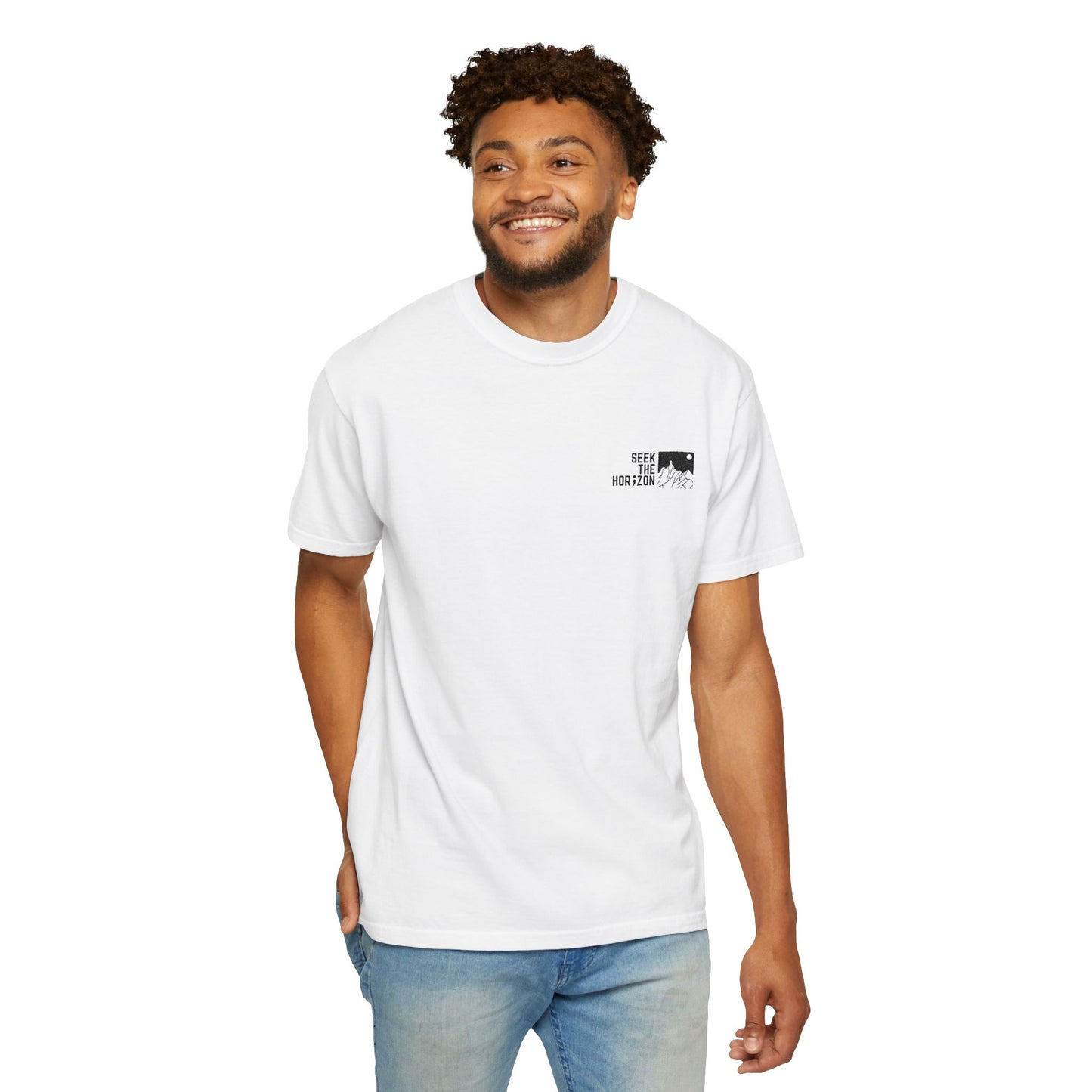 Men’s Outdoor Mental Resilience Seek the Horizon T-shirt