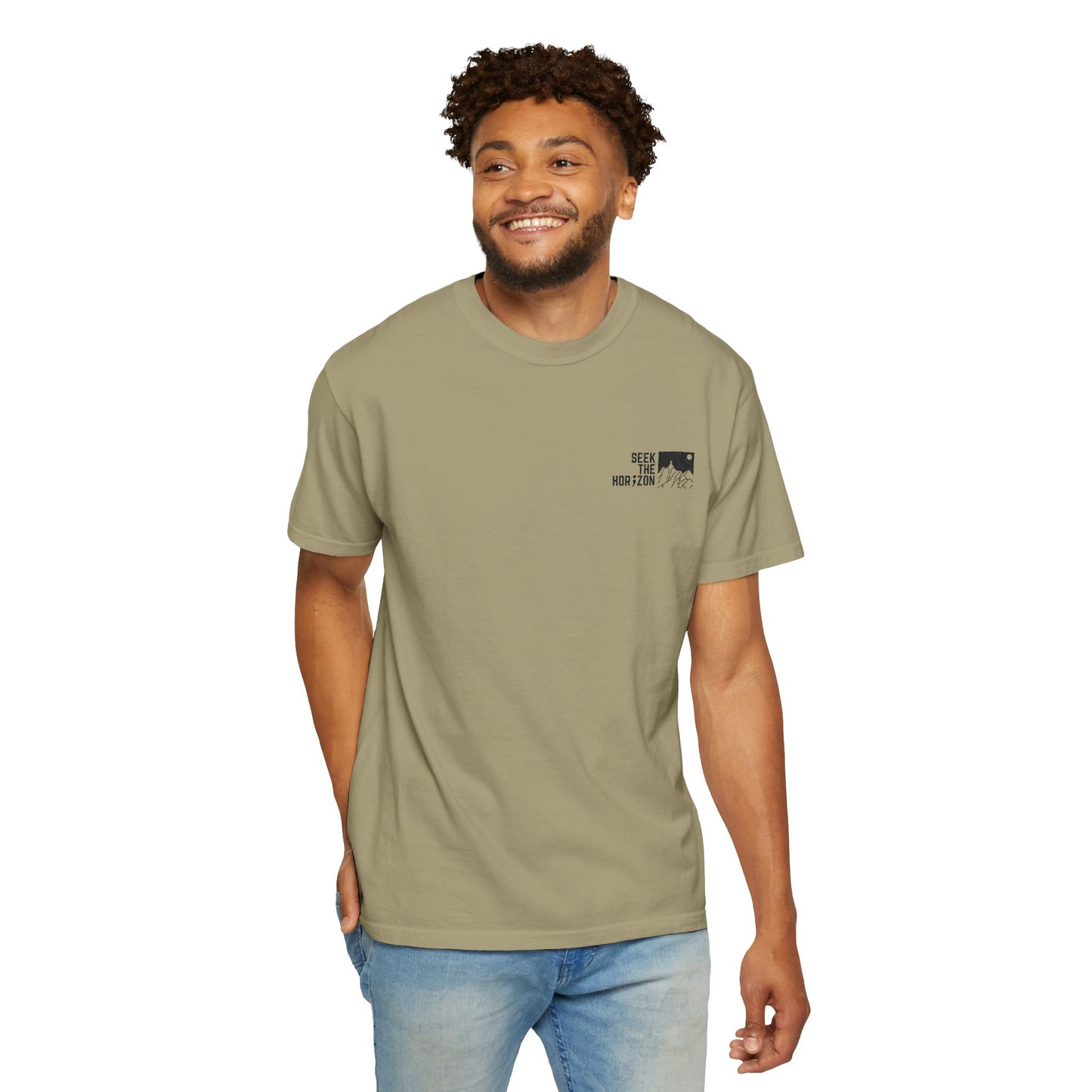 Men’s Outdoor Mental Resilience Seek the Horizon T-shirt
