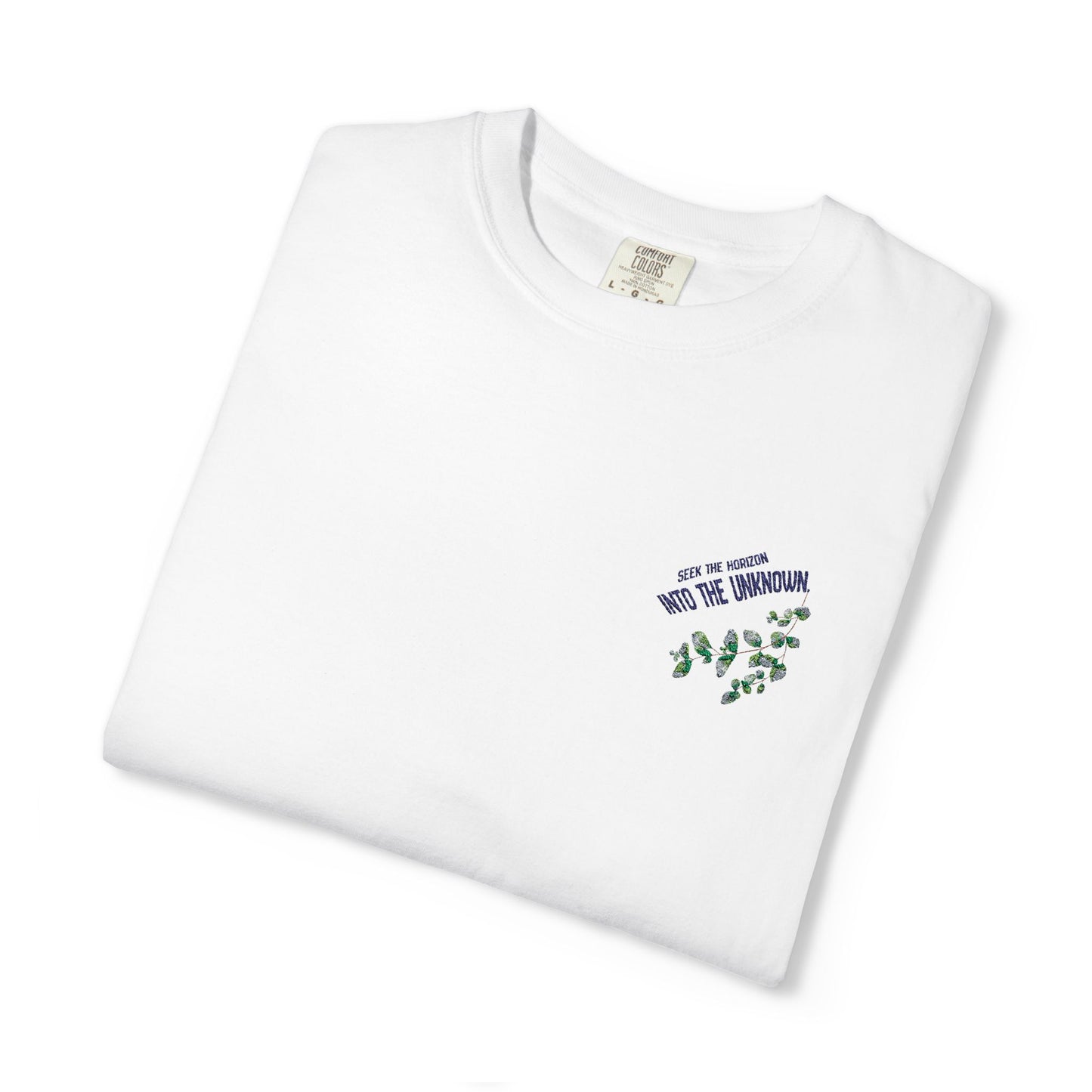 Men’s Outdoor Autumn Leaves Seek the Horizon T-shirt