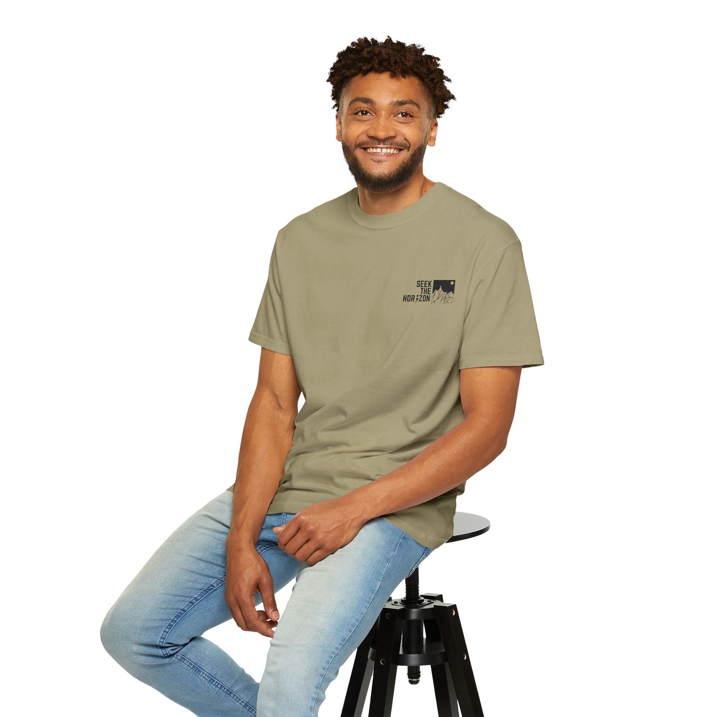 Men’s Outdoor Mental Resilience Seek the Horizon T-shirt