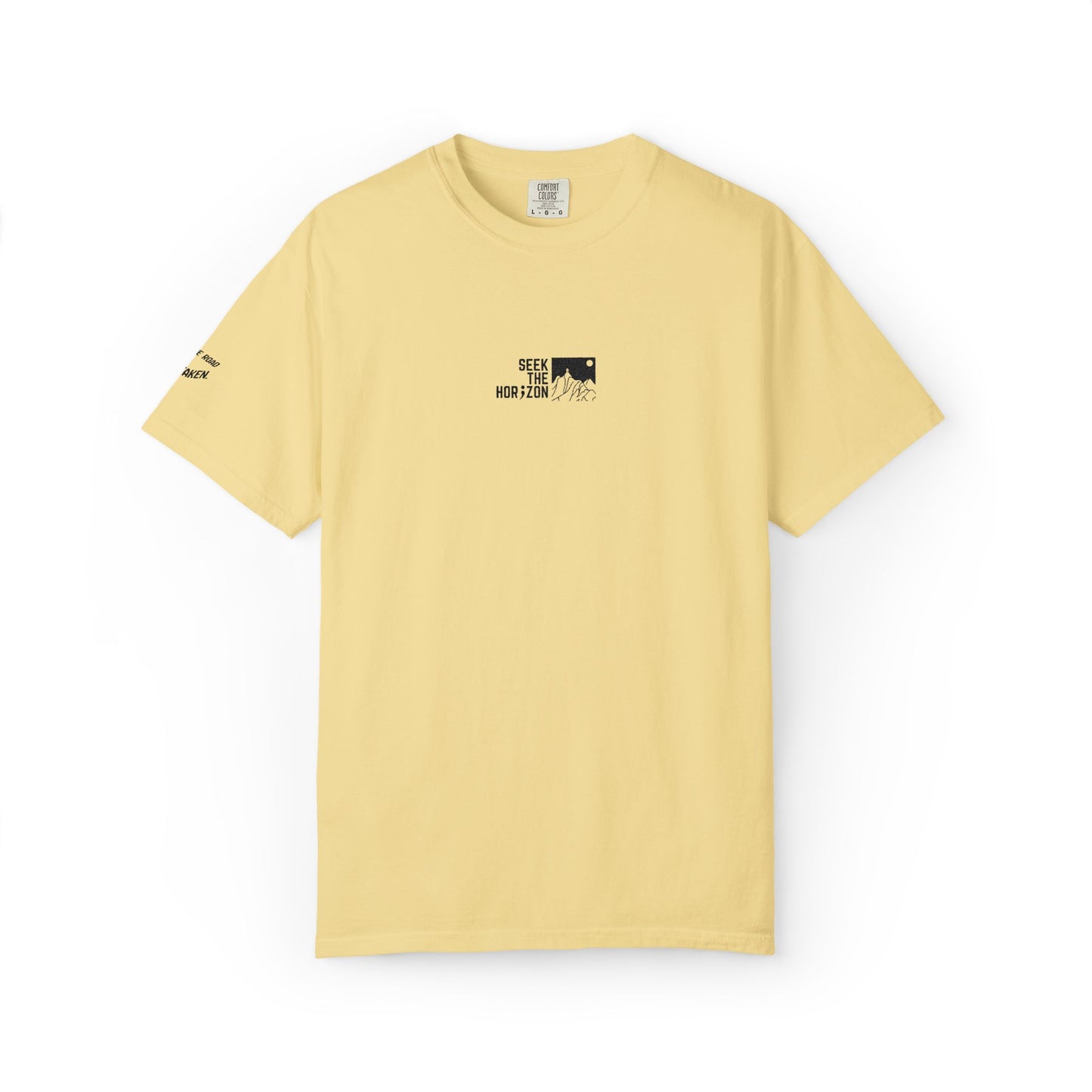Women’s Take the Road Not Taken Outdoor Seek the Horizon T-shirt