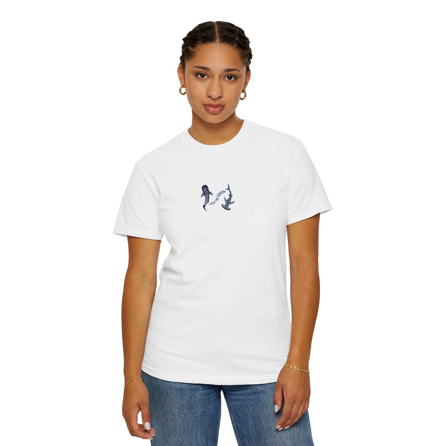 Women’s Ocean Lovers Whale Shark Hammerhead Seek the Horizon T-shirt