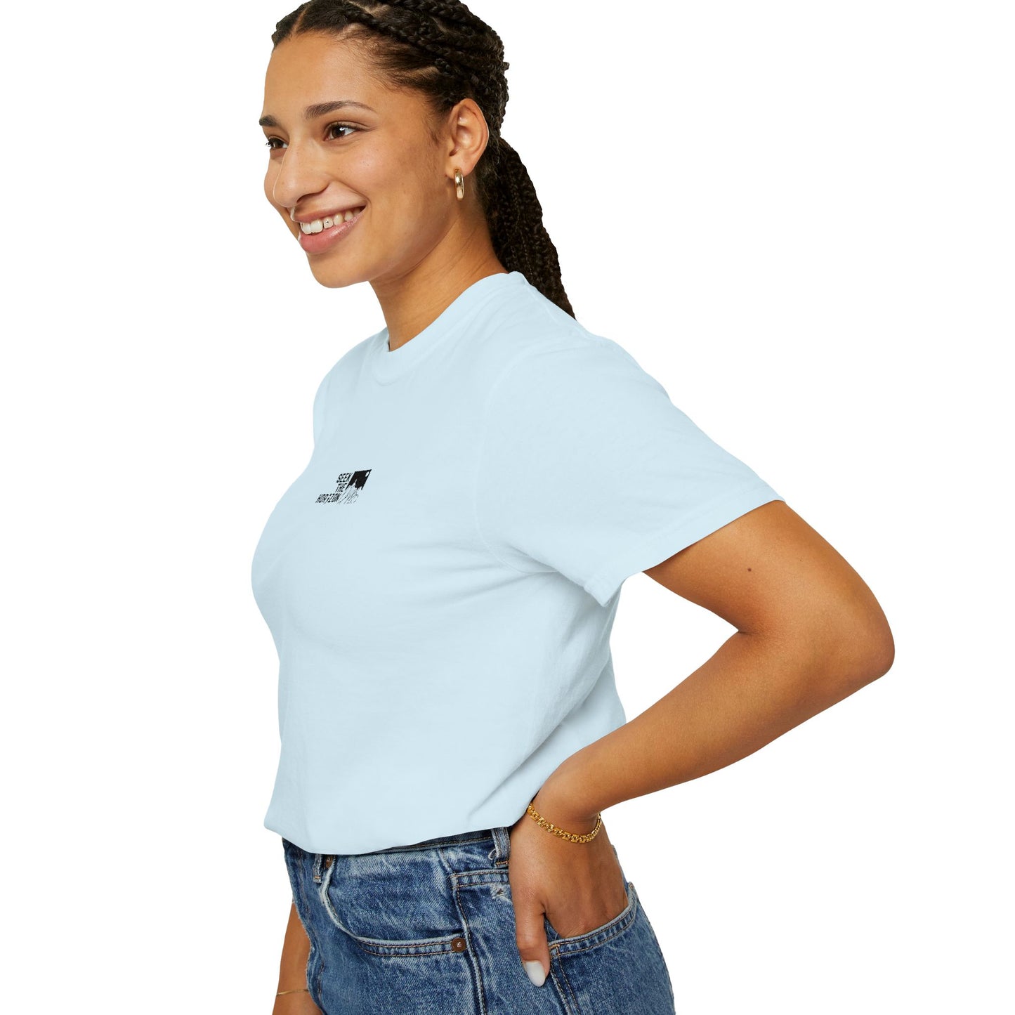 Women’s Take the Road Not Taken Outdoor Seek the Horizon T-shirt