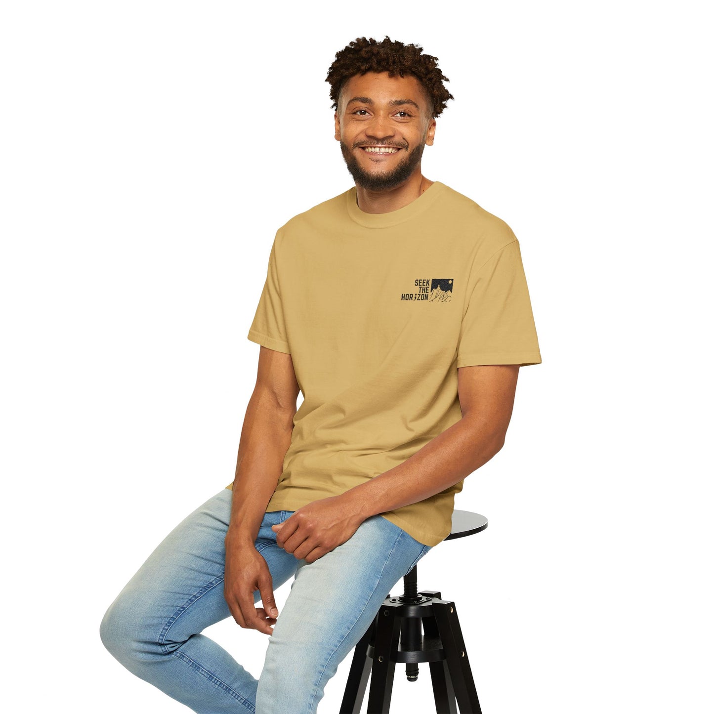 Men’s Outdoor Mental Resilience Seek the Horizon T-shirt