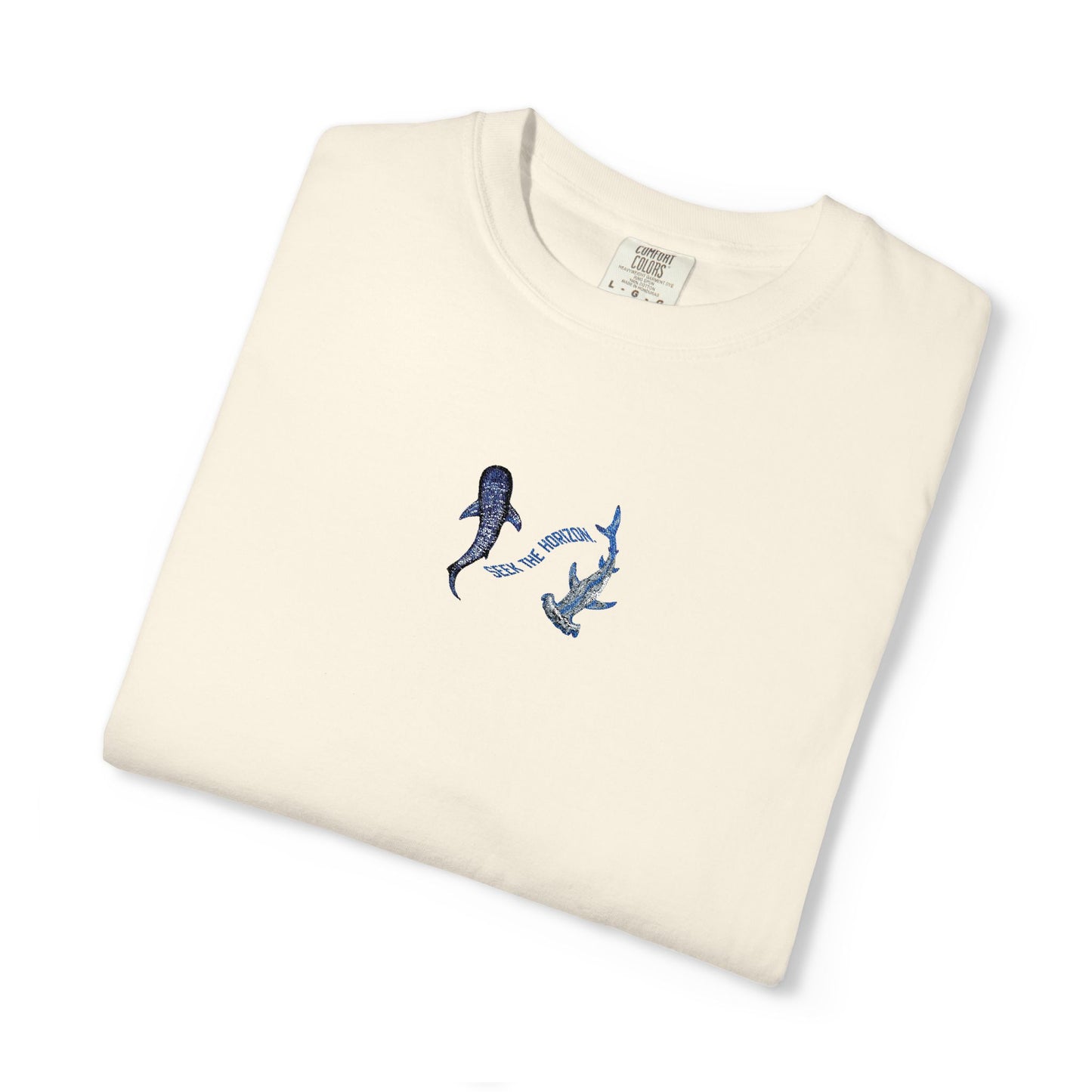 Men’s Ocean Lovers Whale Shark Hammerhead Seek the Horizon T-shirt
