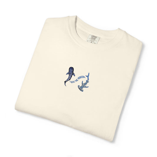 Women’s Ocean Lovers Whale Shark Hammerhead Seek the Horizon T-shirt