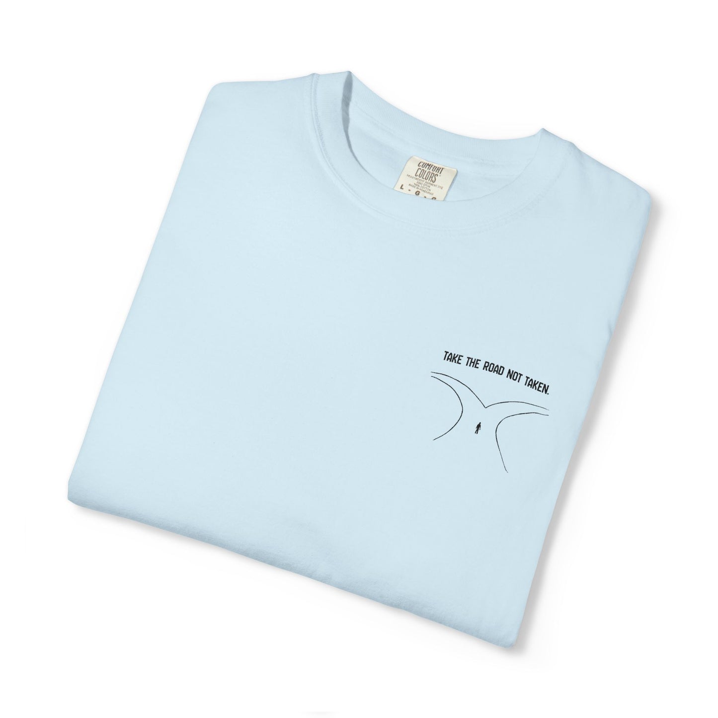 Women’s Outdoor Two Paths Take The Road Not Taken Seek the Horizon T-shirt