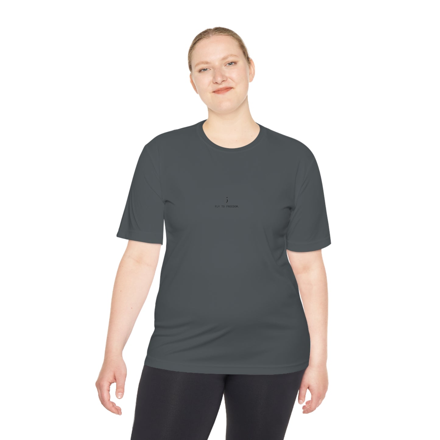 'Fly to Freedom' Athletic High-Breathability Short-Sleeve T-Shirt