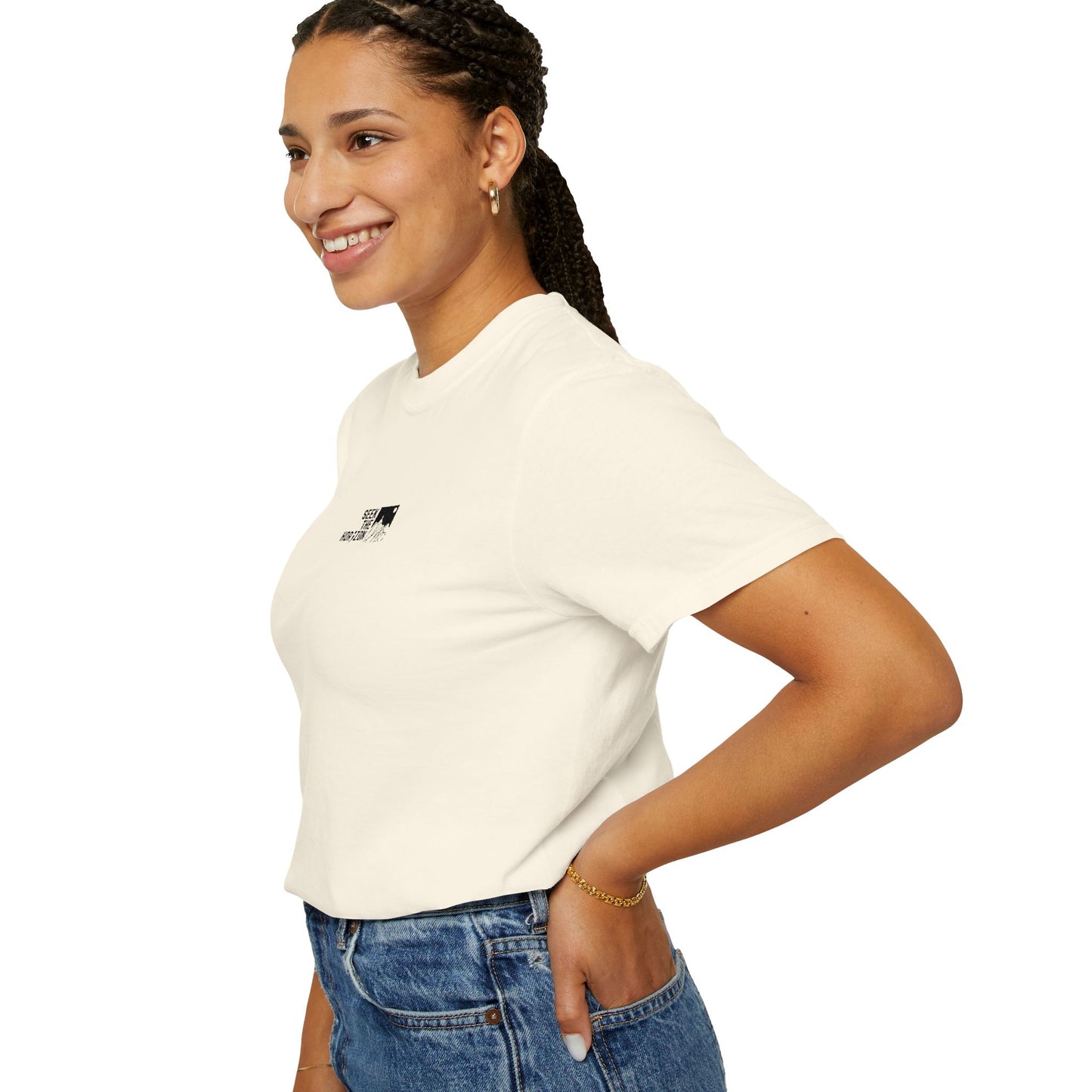 Women’s Take the Road Not Taken Outdoor Seek the Horizon T-shirt