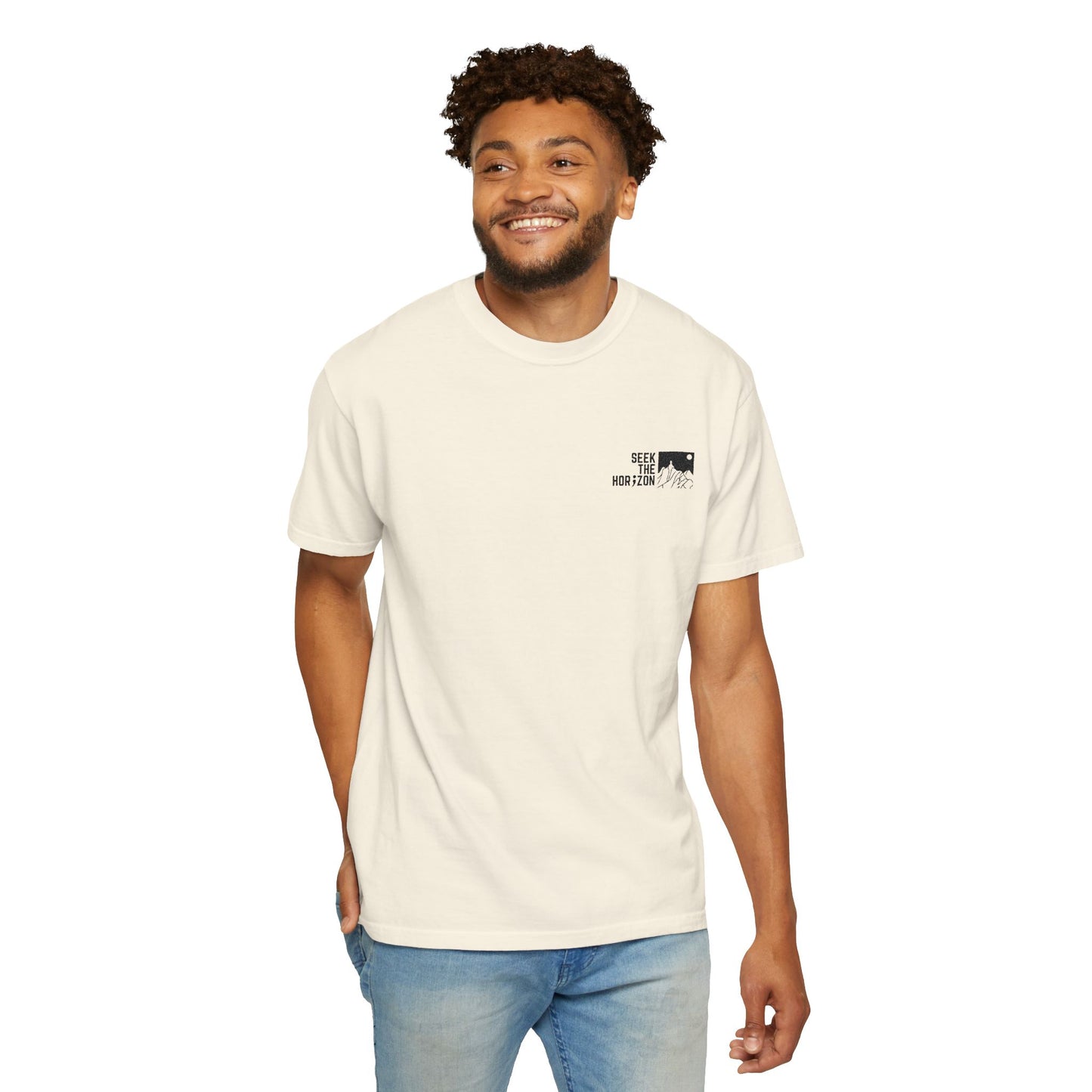 Men’s Outdoor Mental Resilience Seek the Horizon T-shirt