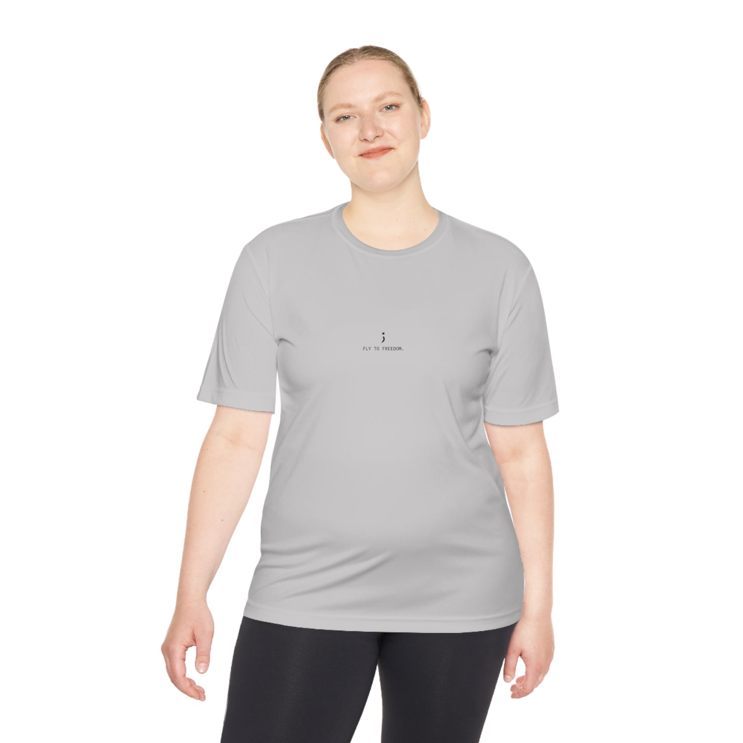 'Fly to Freedom' Athletic High-Breathability Short-Sleeve T-Shirt