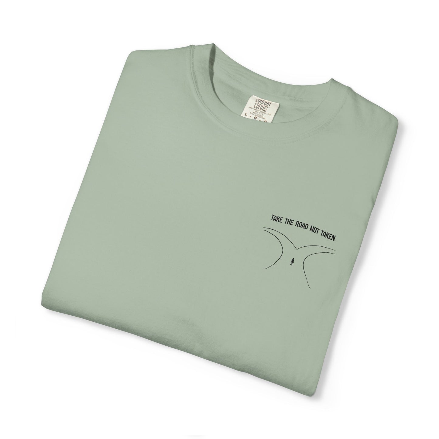 Women’s Outdoor Two Paths Take The Road Not Taken Seek the Horizon T-shirt